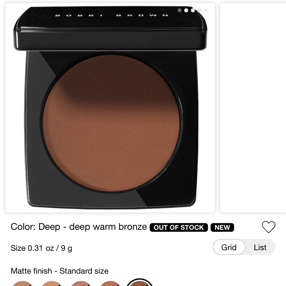 Bobbi Brown Powder Bronzer in Deep